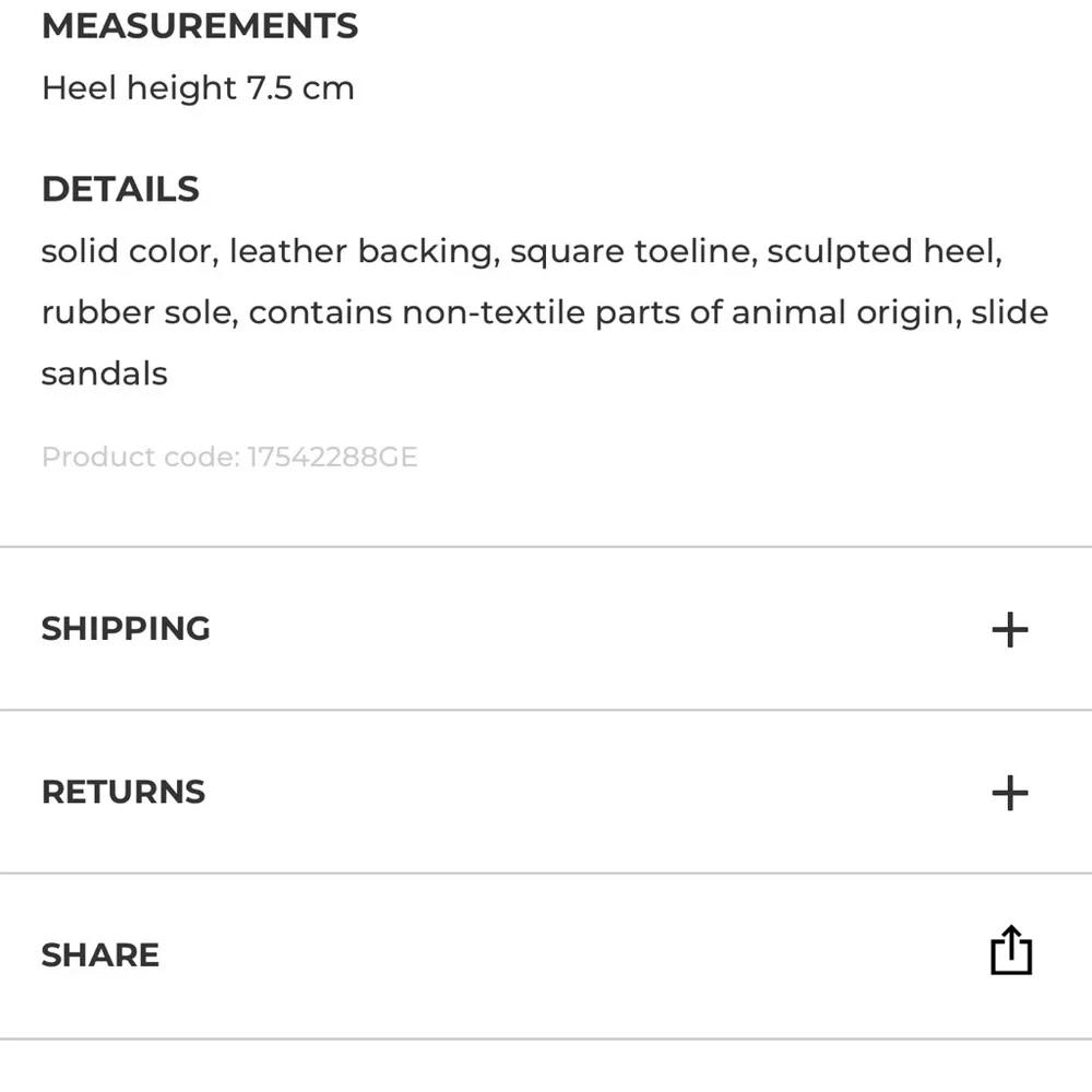 Gold and Cream Heart Heel Sandals - Picture 5 of 11